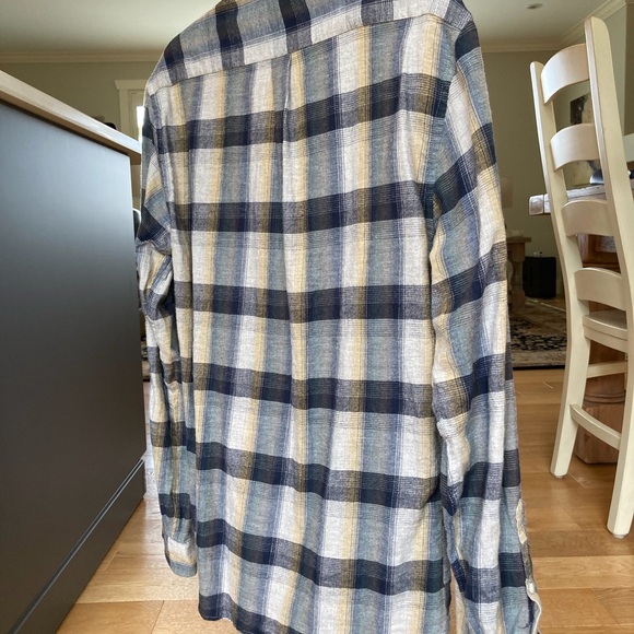 Men’s Cotton Long Sleeve Shirt - Slim Fit Medium - Picture 2 of 4